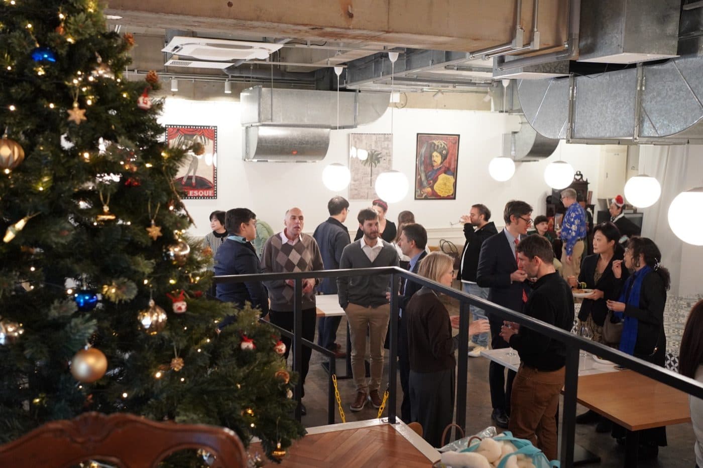 Members and guests at the chamber's holiday gathering